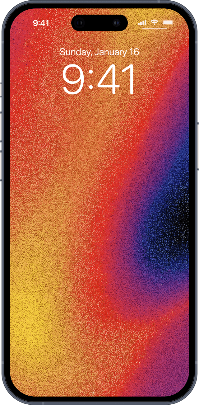 Create a new event displayed on a phone